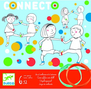 Игра настольная – Конекто, с цветными браслетами (Djeco, 08447k)